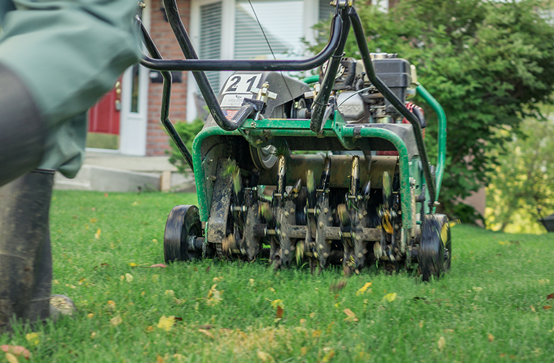 Yard Busters Landscaping - Core Aeration