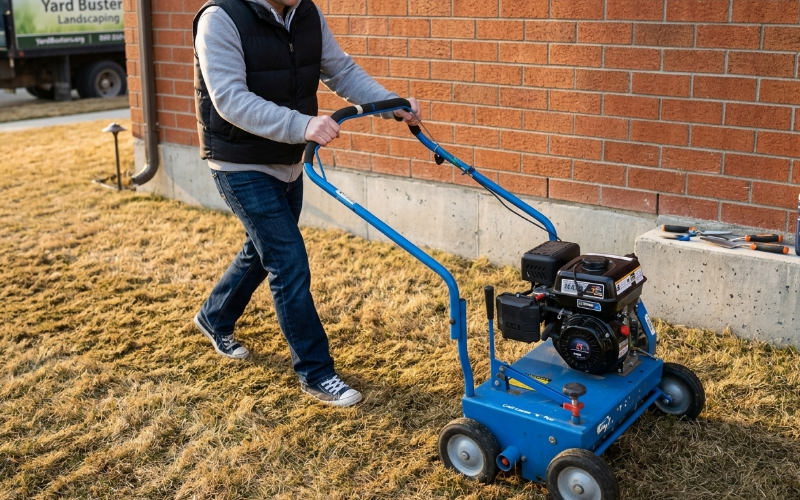 Yard Busters Landscaping - Professional Power Raking Calgary