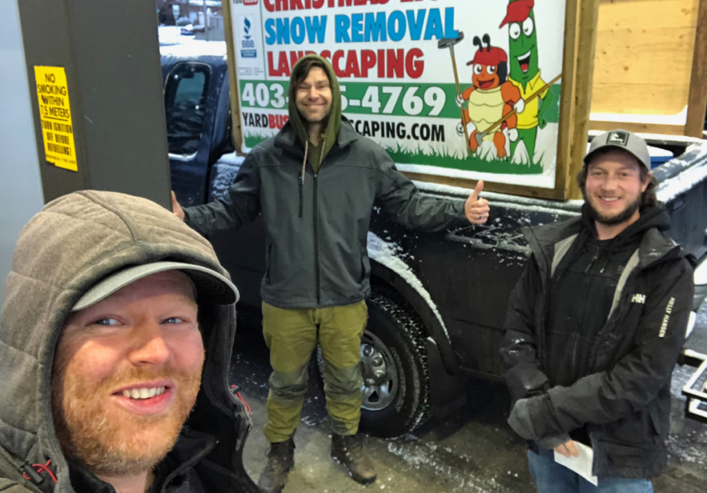 Yard Busters Landscaping Team
